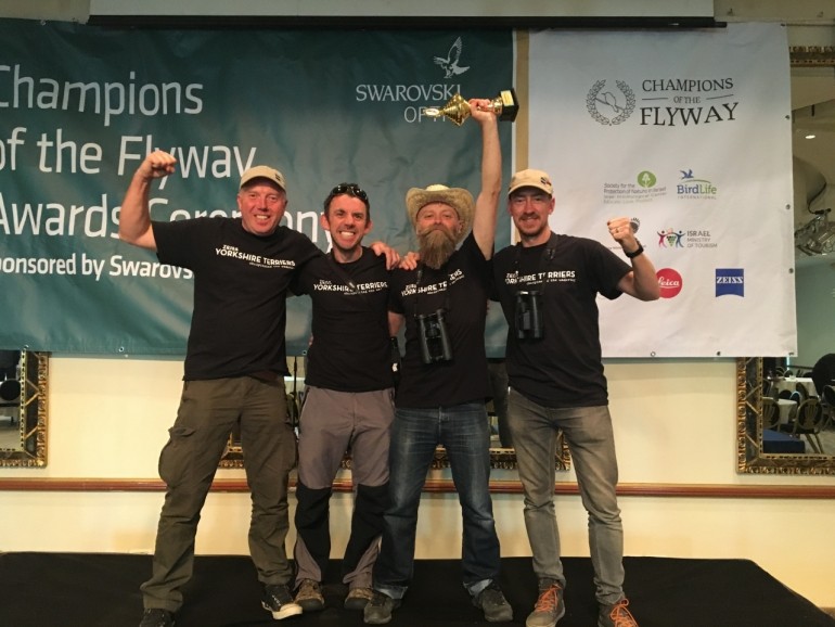 Winning the Guardians of the Flyway 2018 © Sophie Jaquier