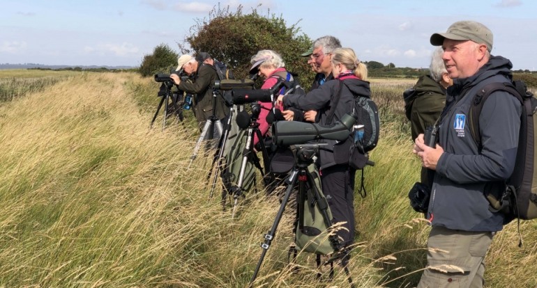 YCN wader ID workshop Spurn 2019