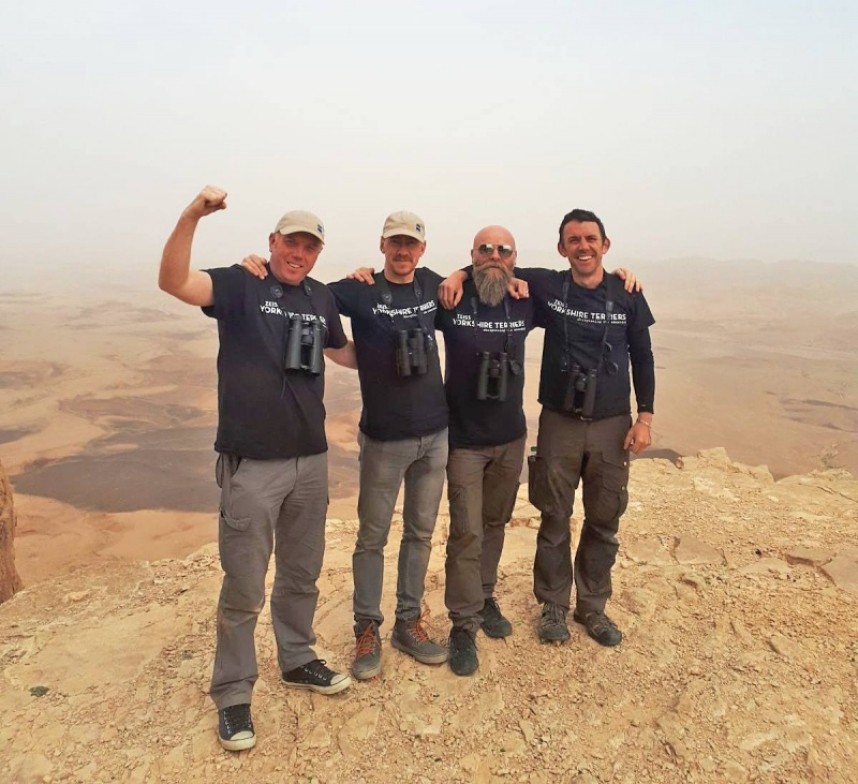The Terriers in Israel 2018 © some local tourist!