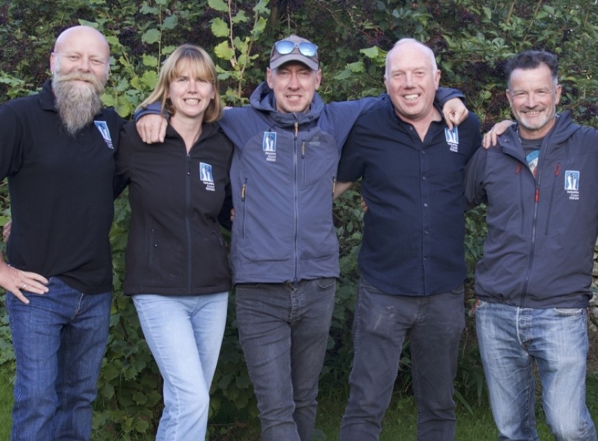  The YCN Birding Discovery Days Team. Mark, Margaret, Jono, Richard and John